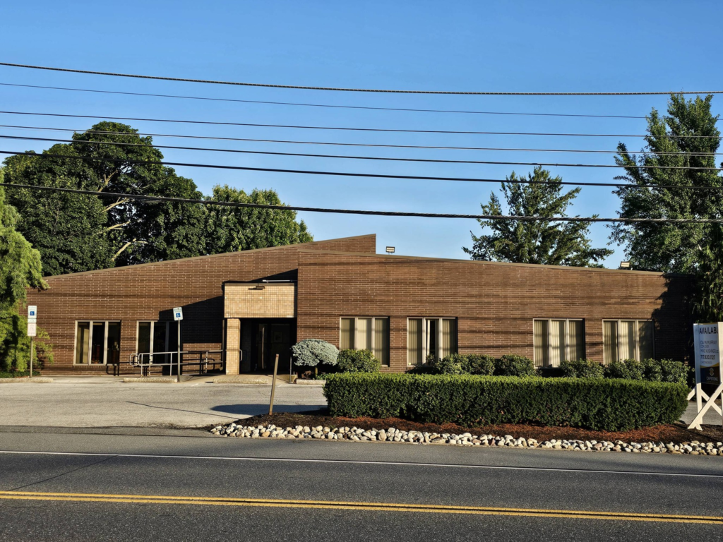 View of the building exterior